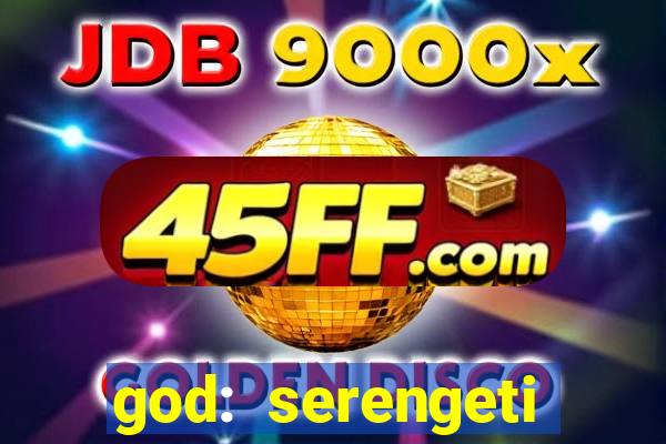 god: serengeti filme completo dublado